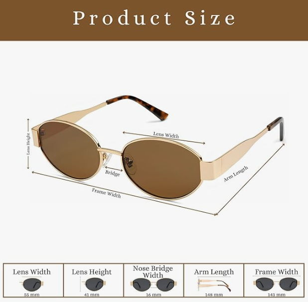 😎HOT SALE | Trendy Metal Sunglasses